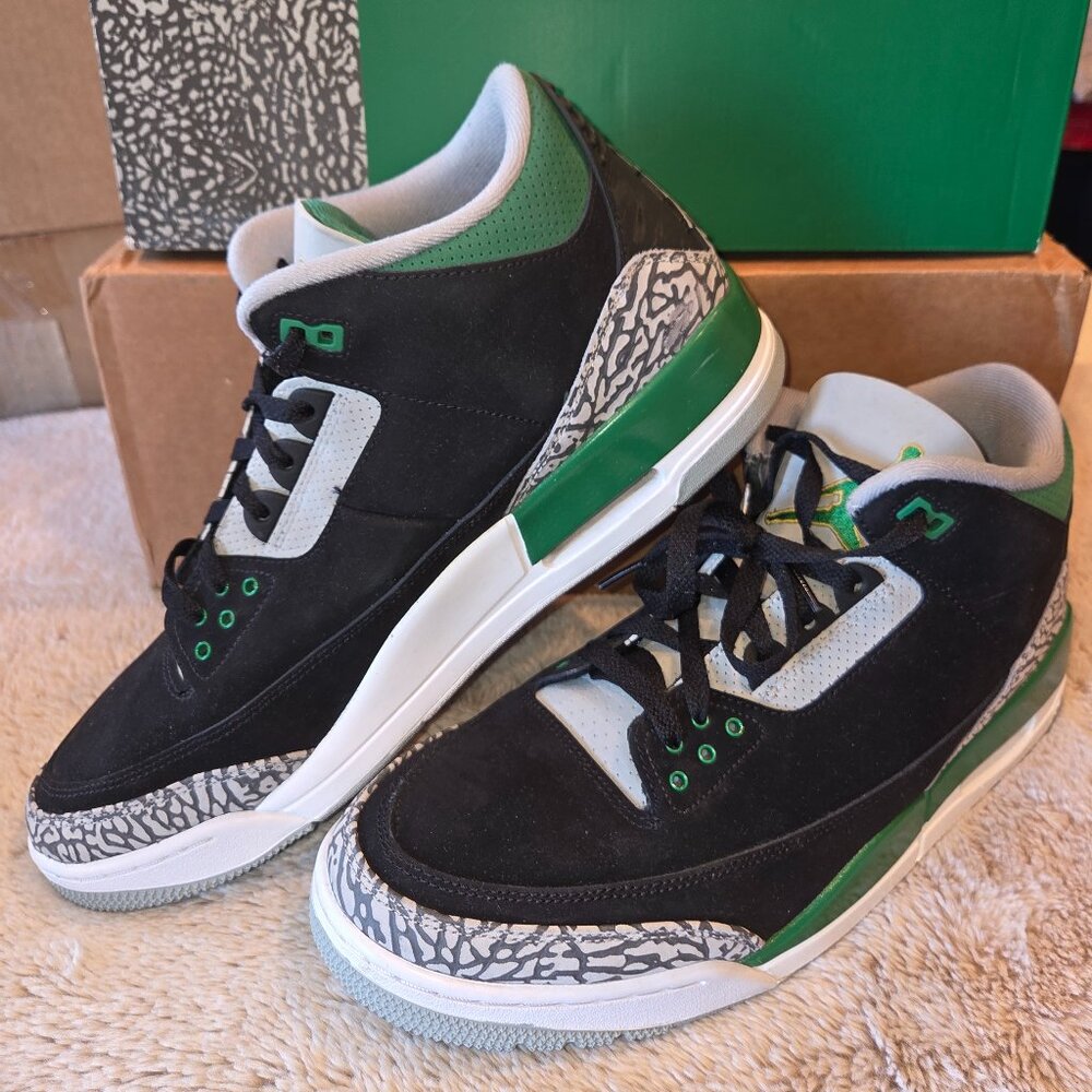 Air Jordan 4 Retro Pine Green (CT8532-030) - Men's sz 13